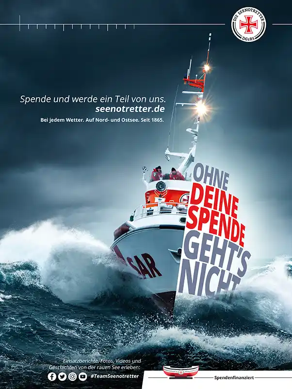 Unterstützung Seenotretter DGzRS